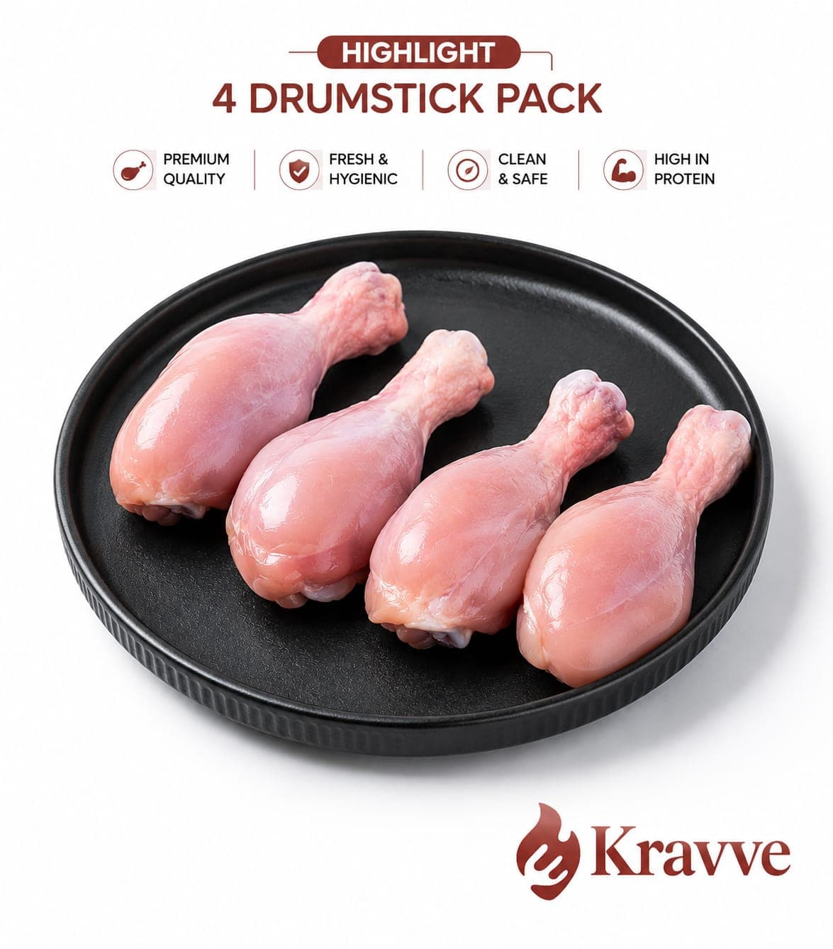 4 Drumstick Chicken pack