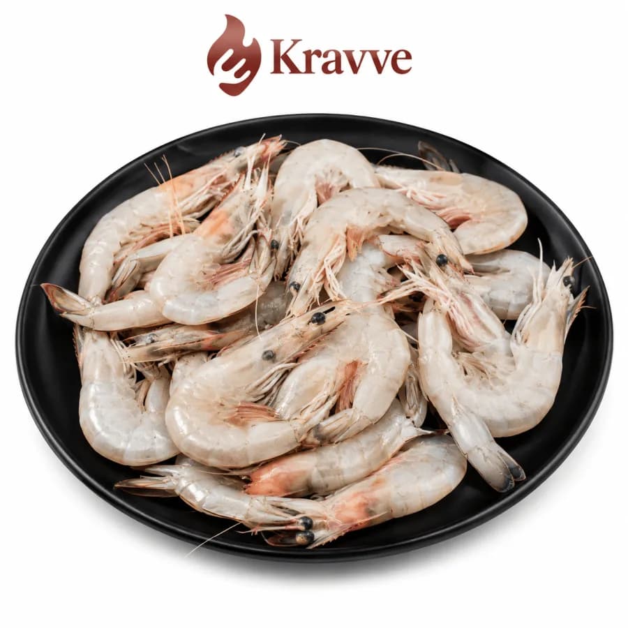 Large White Sea Prawns kg