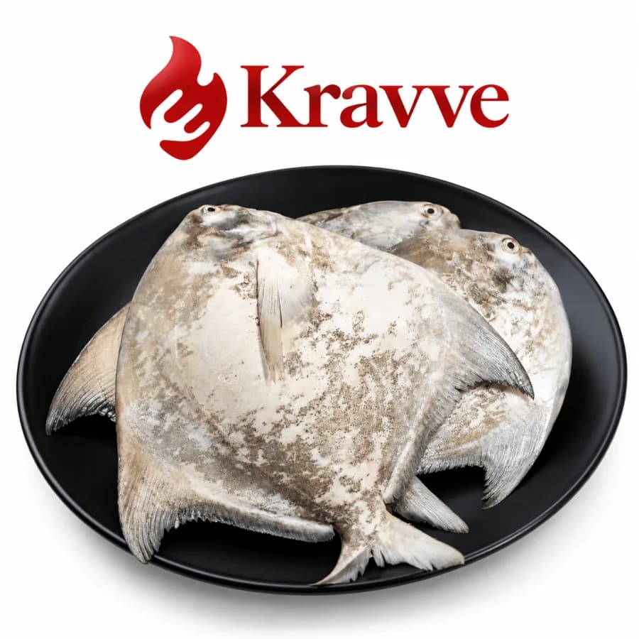 Chinese pomfret 800-900 gram kg
