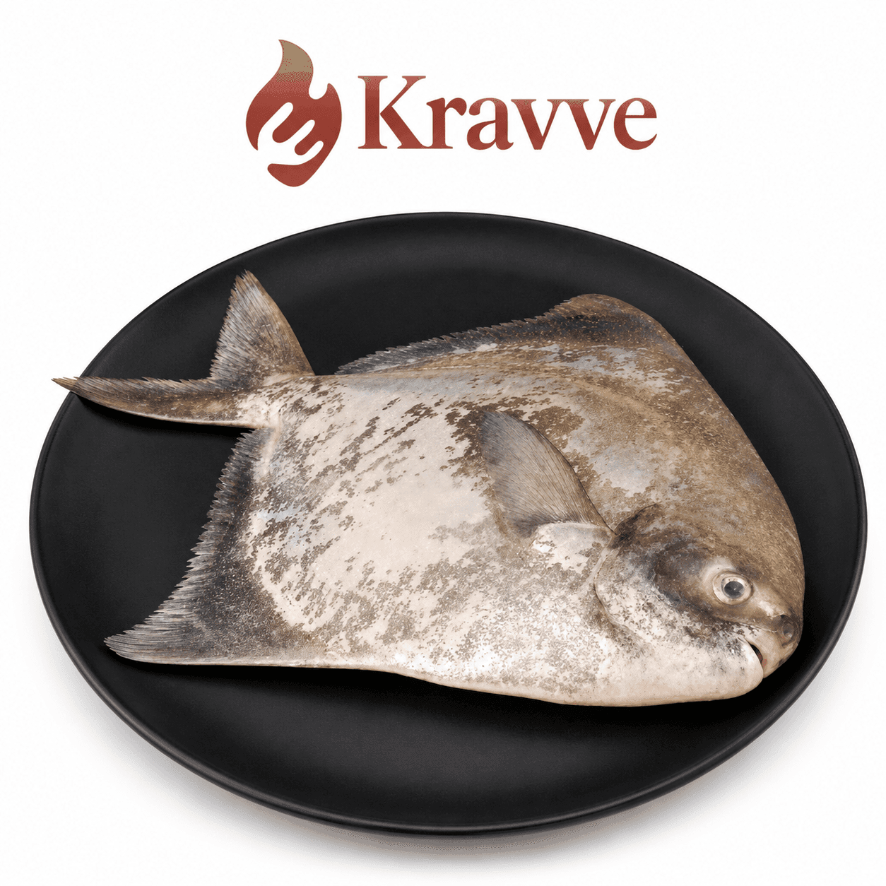 Khapri pomfret 2 pieces in 1 kg
